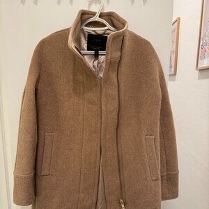 J Crew Stadium Coat Tan